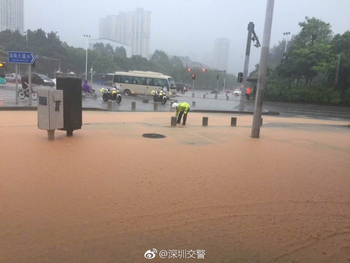 Typhoon Merbok lands in Shenzhen and continues to hit surrounding provinces