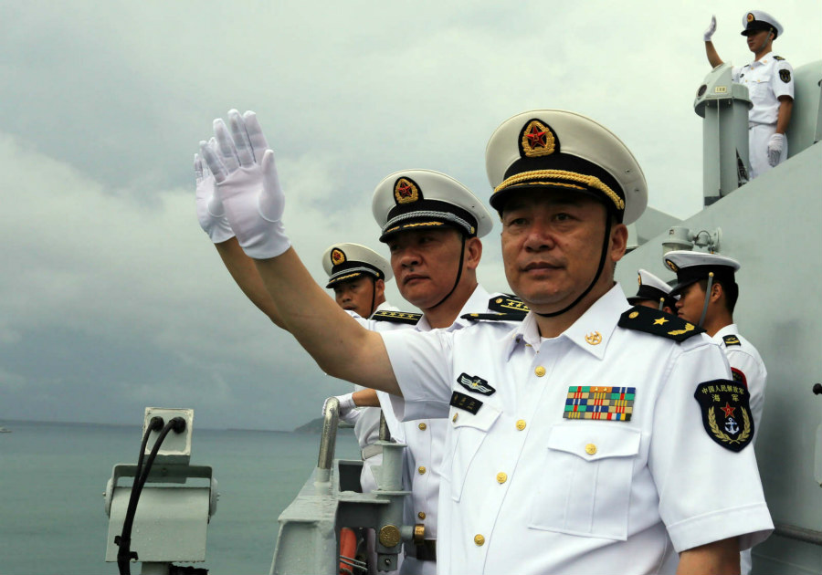 Chinese naval fleet sails for joint military drill with Russia