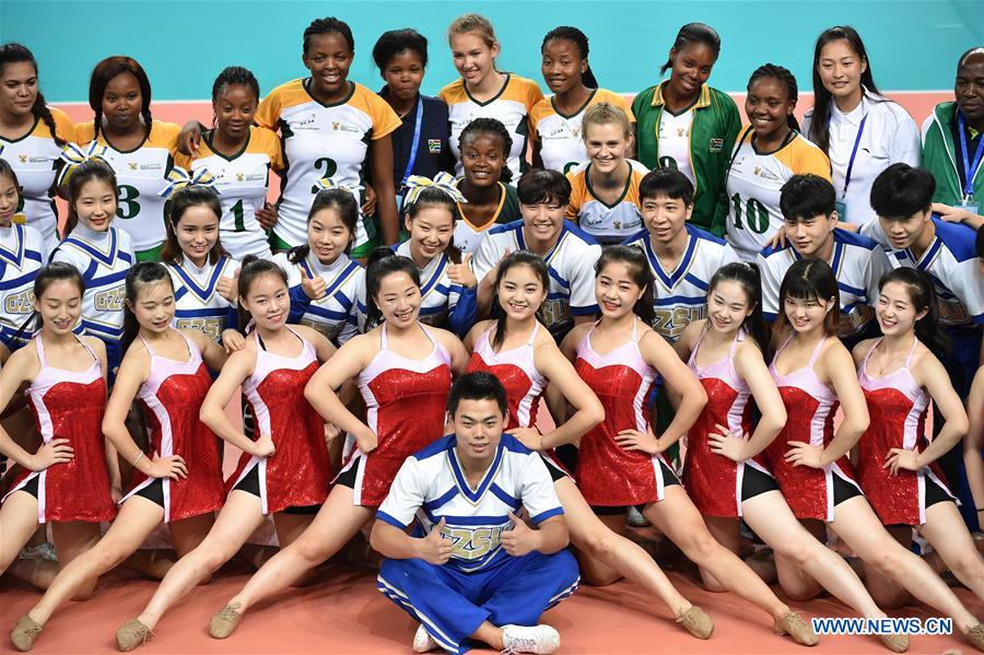 BRICS Games women's volleyball match: South Africa vs. China