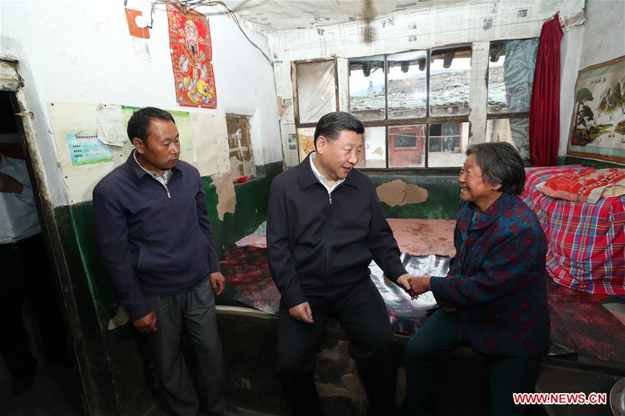 Xi calls for more ways to help poor