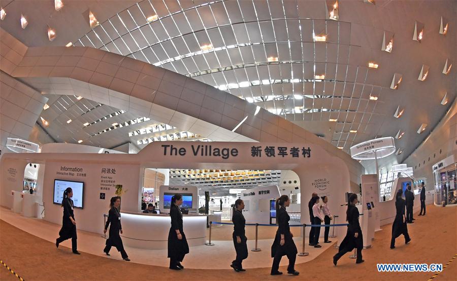 Preparations underway for upcoming Summer Davos in NE China's Dalian
