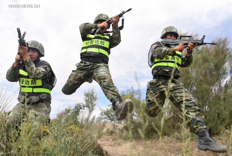 China, Kyrgyzstan hold anti-terror drill in Xinjiang