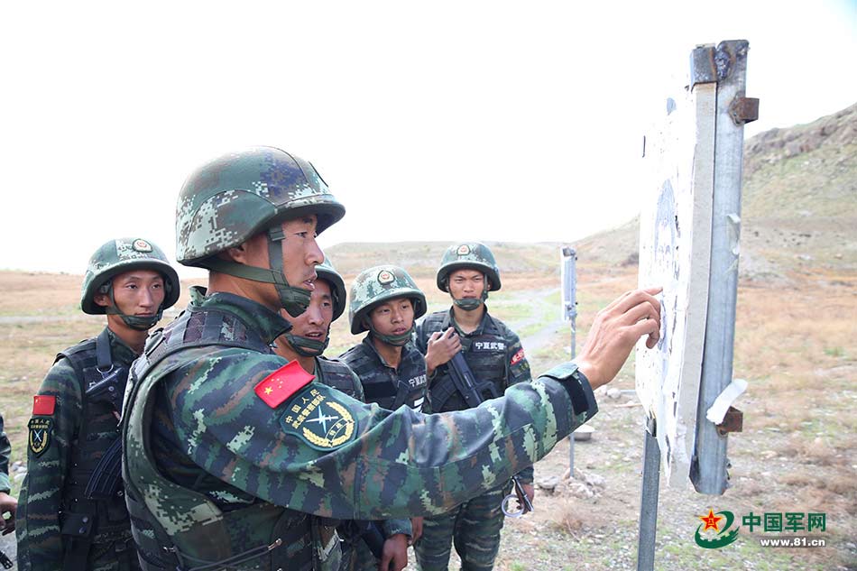 'King of gun' competition held in Ningxia