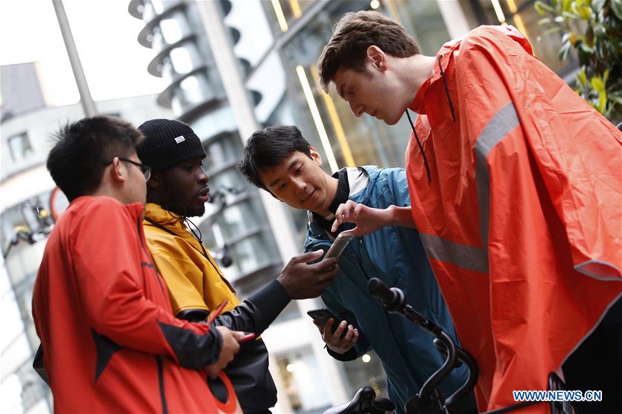 China's Mobike launches service in Greater Manchester, Britain