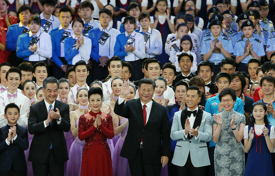 Xi's Moments in Hong Kong