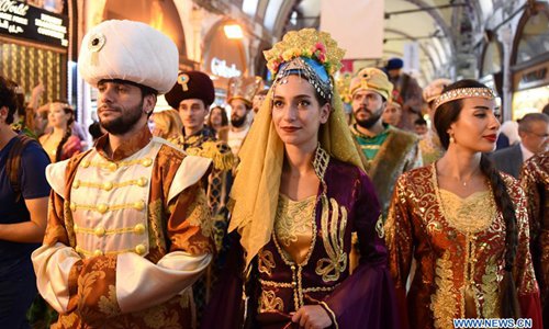 Opening ceremony of Istanbul shopping festival held in Turkey