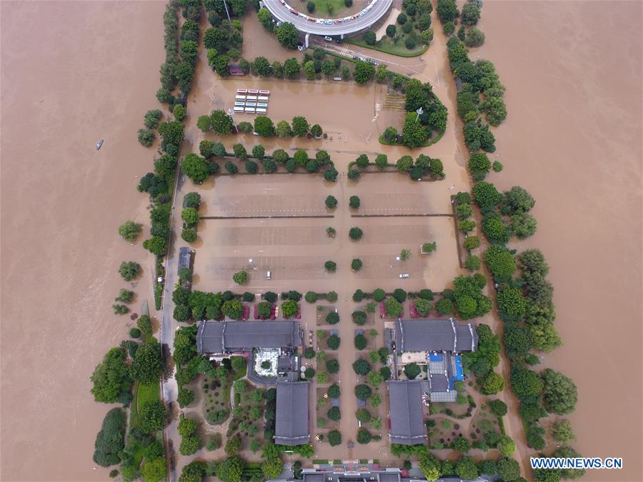 964,600 residents relocated in C China's Hunan due to flood