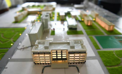Graduates create 3D printed model for alma mater