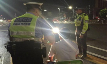 Bright idea: Shenzhen police provide protective glasses for punished drivers