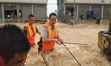 44 dead or missing in flood-stricken Chinese county
