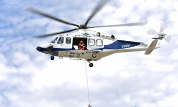 Air commando unit gets helicopter cable drop training in Hangzhou