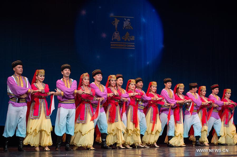 Artists from China's Xinjiang give performance in Egypt
