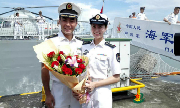 Chinese naval fleet returns from escort mission