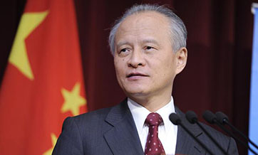 Chinese ambassador urges U.S. to revive BIT negotiations