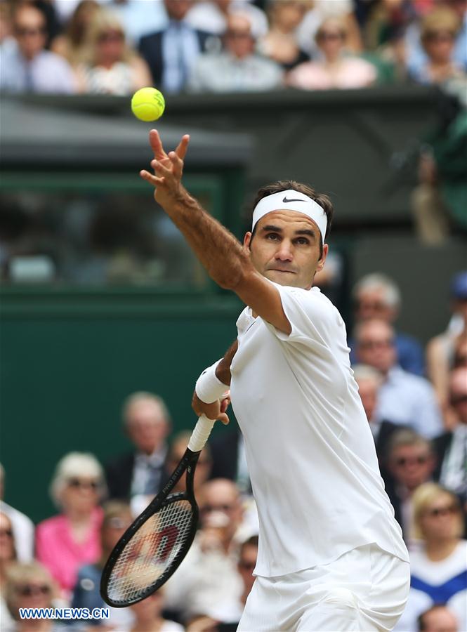 Federer wins eighth Wimbledon title