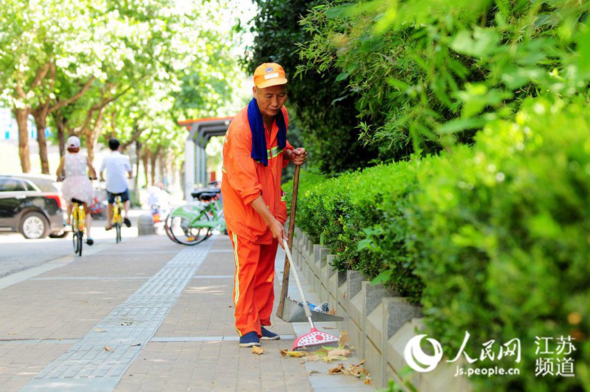 Boy spends special summer holiday with his grandpa, a sanitation worker