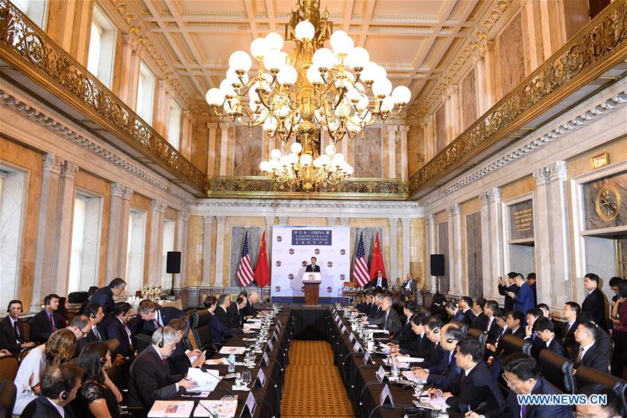 1st China-U.S. Comprehensive Economic Dialogue held in Washington