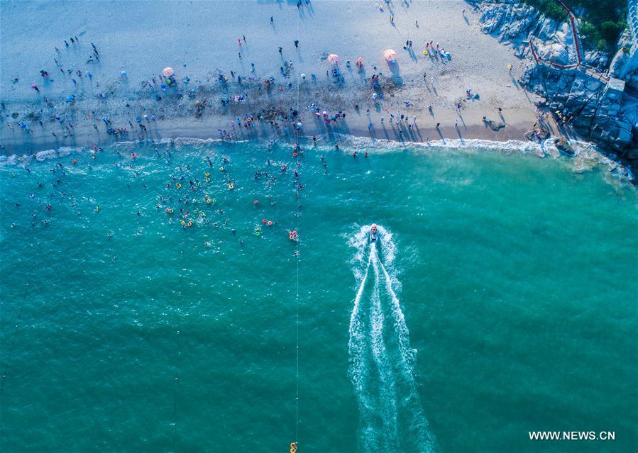 Scenery of Nanji islands in east China's Zhejiang