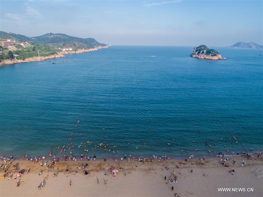 Scenery of Nanji islands in east China's Zhejiang