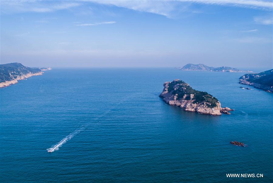 Scenery of Nanji islands in east China's Zhejiang