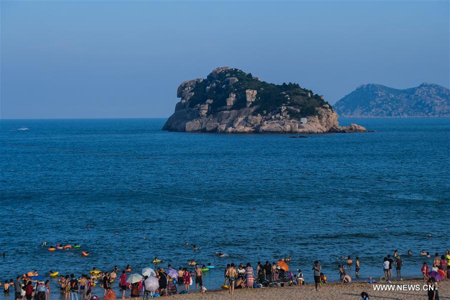 Scenery of Nanji islands in east China's Zhejiang