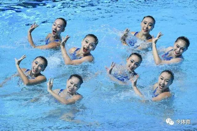 Chinese synchronized swimmers claim history-making gold at worlds