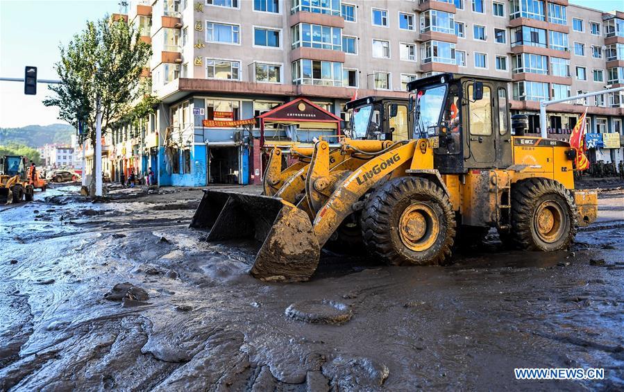 Rebuilding, restoration work begins in NE China's Jilin after severe flood