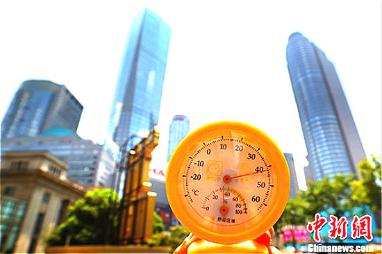 Hot weather will continue to toast large parts of China