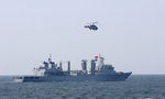 Missile destroyer Hefei opens live fire drill in Baltic Sea