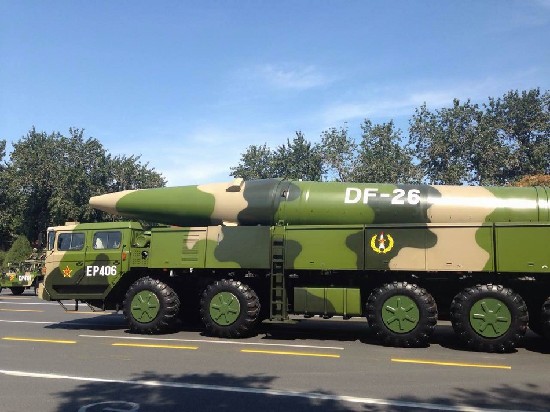 Dongfeng-26 can strike large moving targets within 4,000 kilometers: expert
