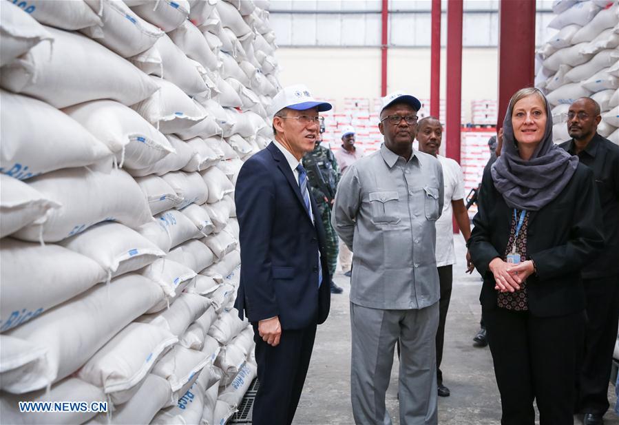 WFP hosts hand-over ceremony welcoming China's rice assistance to Somalia