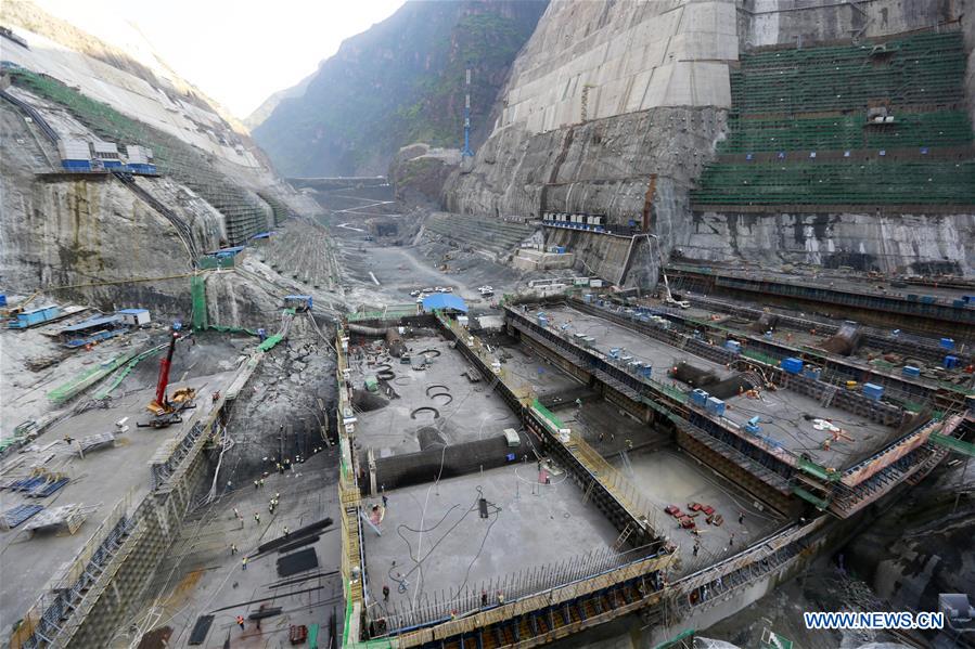 Construction of world's second largest hydropower station begins