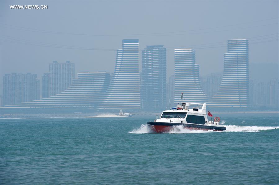 Extraordinary scenery of Xiamen skylines in SE China's Fujian