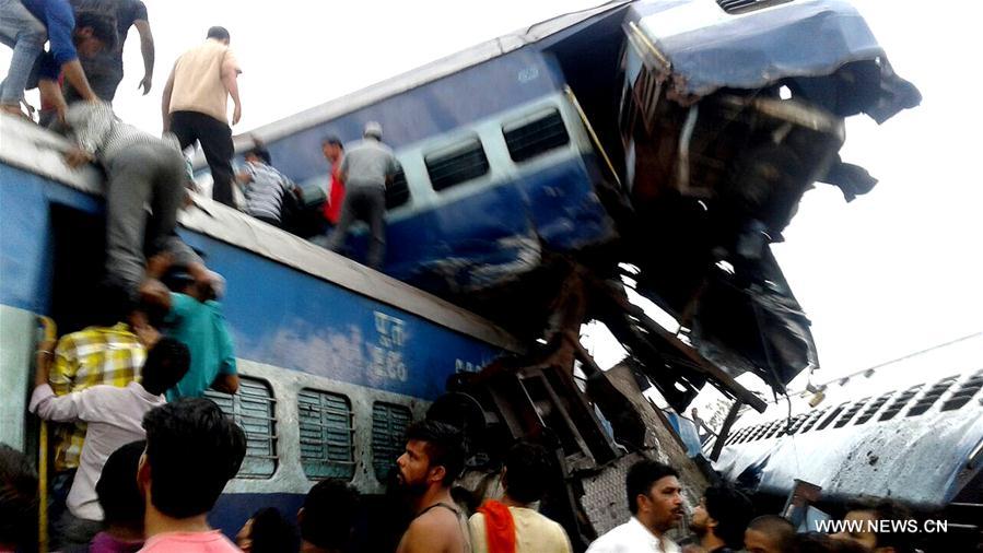 20 killed, 50 injured as train derails in India