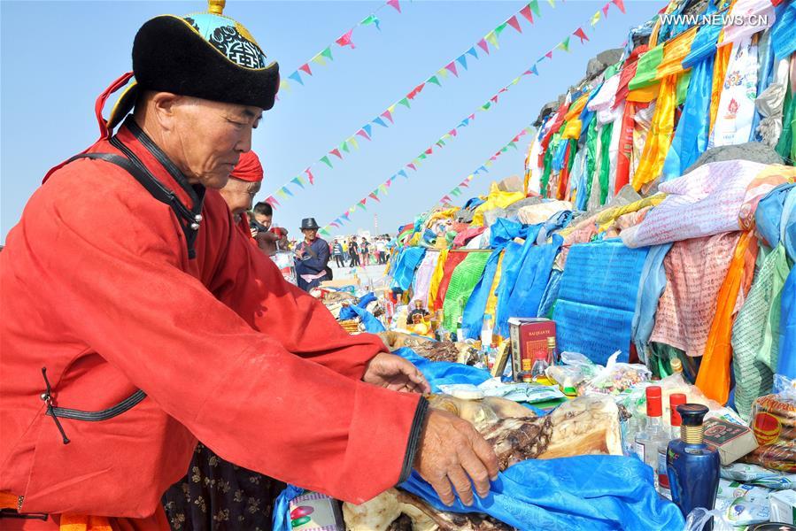 Aobao Worship Festival celebrated in China's Inner Mongolia