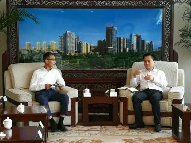 Li Yi meets Chairman of Samsung Semiconductor China