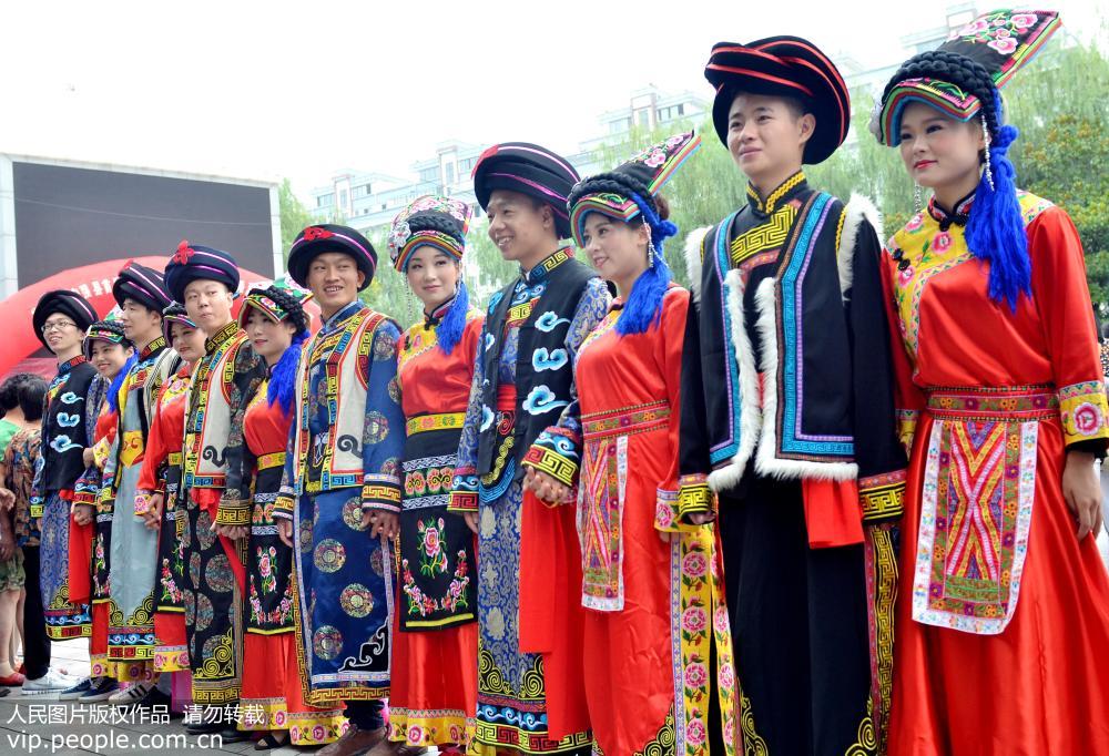 Group wedding of Qiang ethnic group in Shaanxi