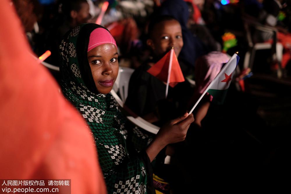 Peace Ark sailors celebrate with residents in Djibouti
