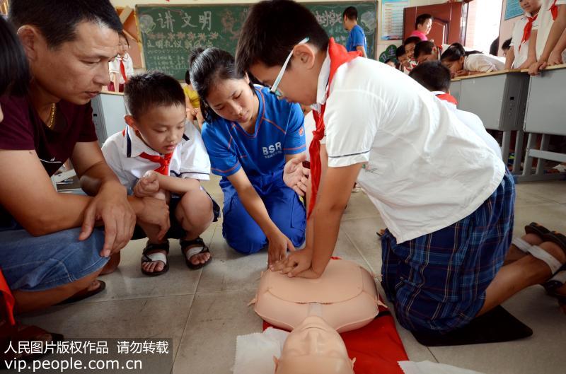 First day of school celebrated across China