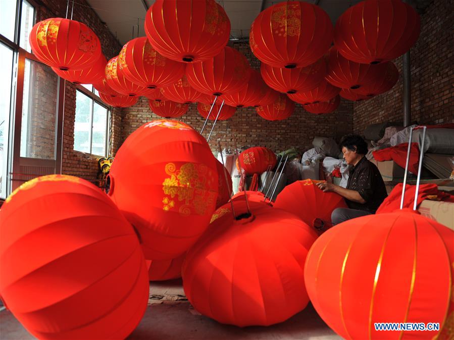 In pics: traditional lantern-making village in China's Shanxi