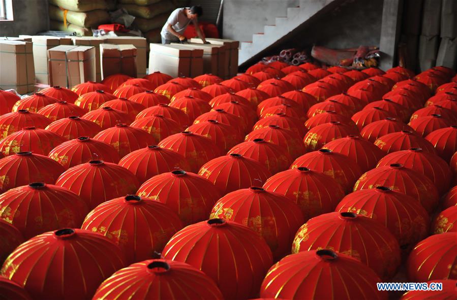 In pics: traditional lantern-making village in China's Shanxi