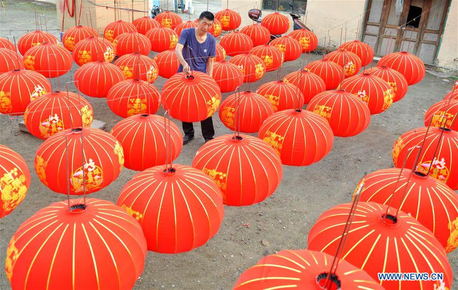 In pics: traditional lantern-making village in China's Shanxi