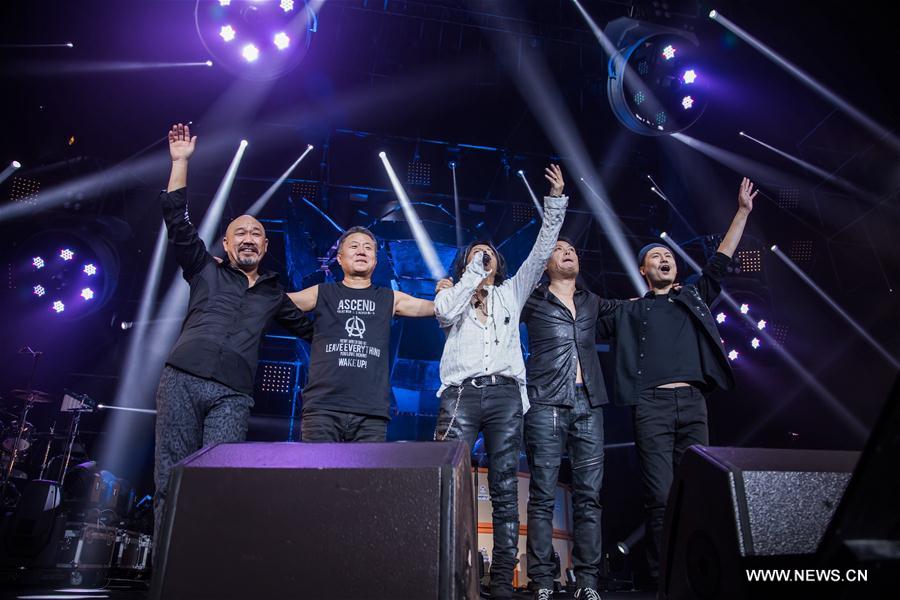 Band Black Panther stages concert 