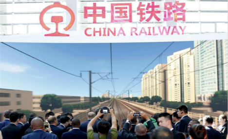 China high-speed railway on fast track