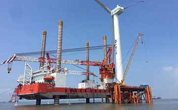 China’s first 5 MW offshore wind farm scheduled to operate in days