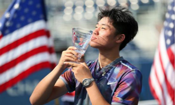 Wu Yibing wins boys' singles title, brings cheer to Chinese tennis