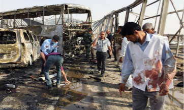 83 people killed, 93 wounded in twin deadly attacks in southern Iraq