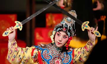 Chinese Peking Opera staged in US museum
