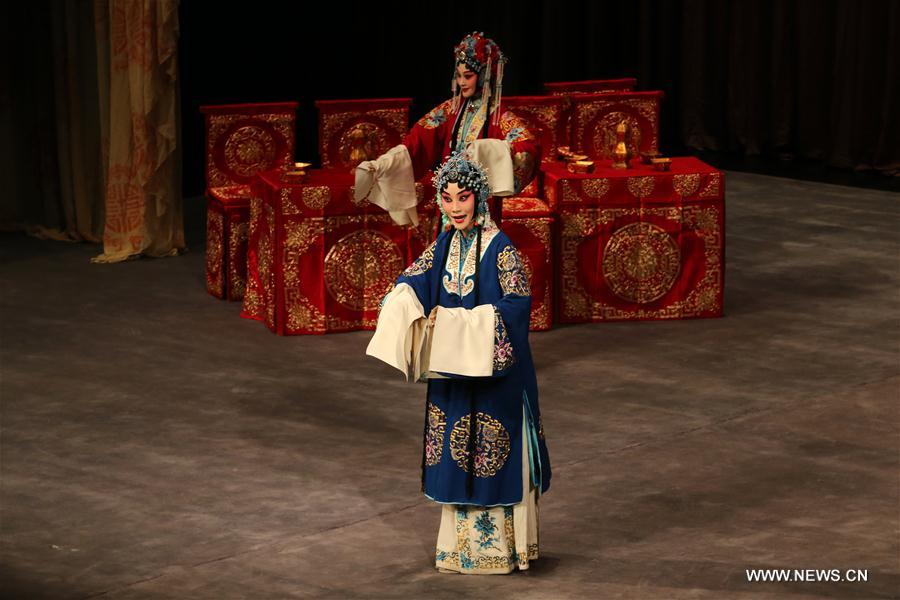 Peking Opera Female Generals of the Yang Family staged in Greece