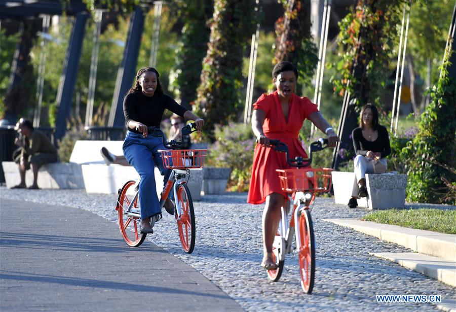 China's Mobike launches bike-sharing service in Washington D.C.